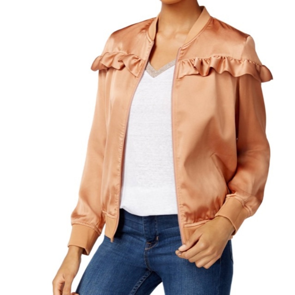 🔥SALE $8🔥 Maison Jules 🆕NWT Satin Jacket